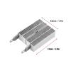 Ceramic Air Heater Core, Compact Constant Temperature Heating for Air Conditioner Heater Aluminum Alloy Insulated 12V 70W 74 x 42mm 1 Pack view 3
