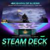 7-in-1 Steam Deck Dock with Dual 4K@60Hz HDMI DisplayPort  100W USB C Docking Station for Steam Deck ROG Ally Legion Go  MacBook iPad Android Gaming Hub/Gigabit Ethernet 3xUSB 3.0 Ports view 3