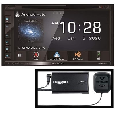 Kenwood DNX697-SXM, DNX697-SXM In Dash Vehicle Gps Units (Renewed)