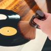 Vaguelly 1pc Vinyl Record Cleaner Brush Handle Anti-Static Cd Album Cleaning Tool for Turntables and Discs Effectively Removes Dust Without Damaging Sound Quality view 1