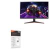 BoxWave Screen Protector Compatible with LG 27 Monitor (27MP60G) - ClearTouch Anti-Glare (2-Pack), Anti-Fingerprint Matte Film Skin view 1