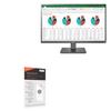 BoxWave Screen Protector Compatible with LG 27 Monitor (27BK67U) - ClearTouch Anti-Glare (2-Pack), Anti-Fingerprint Matte Film Skin view 1
