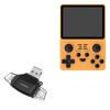 BoxWave Smart Gadget Compatible with Powkiddy RGB20S - AllReader SD Card Reader, microSD Card Reader SD Compact USB - Jet Black view 1