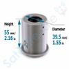 SatelliteSale Mount Adapter Compatible with Starlink Rectangular Gen 2 Compatible with J Pipe Antenna Mast 1-5/8 O.D view 4