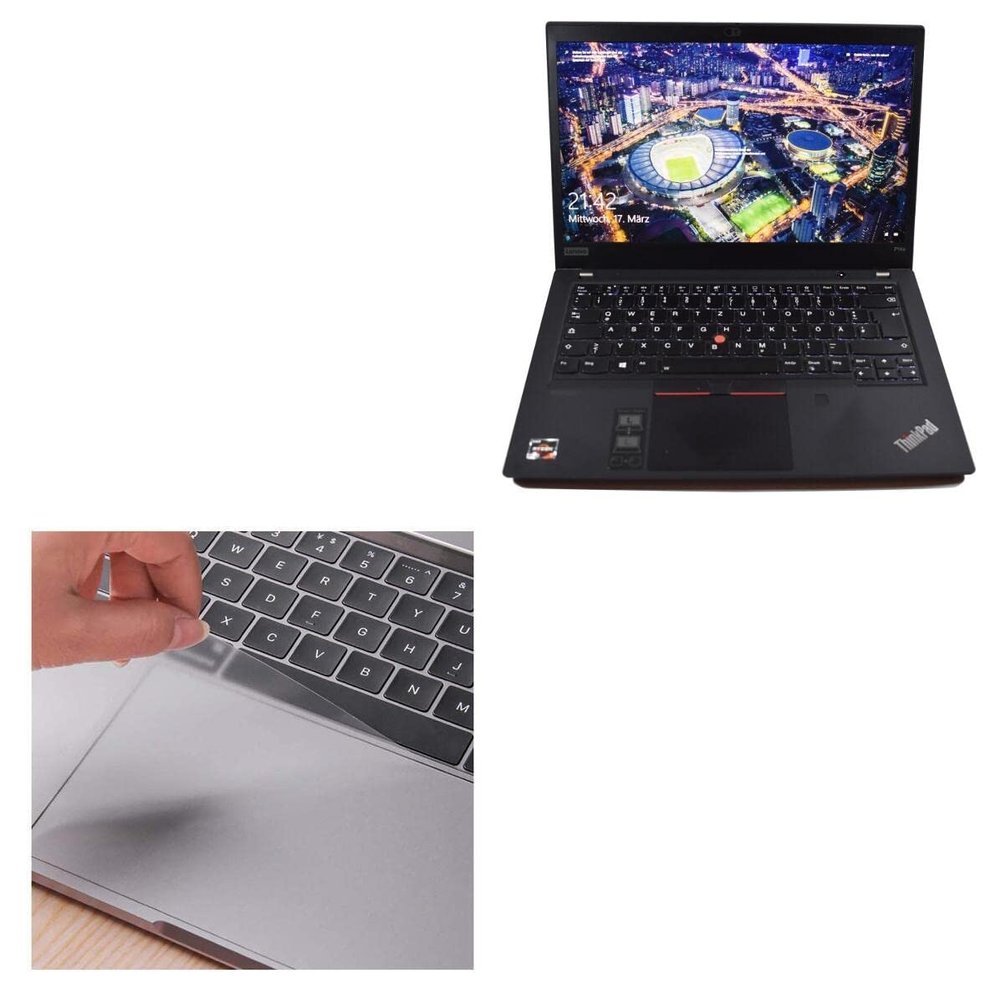 BoxWave Touchpad Protector Compatible with Lenovo ThinkPad P14s (20S4) - ClearTouch for Touchpad (2-Pack), Pad Protector Shield Cover Film Skin