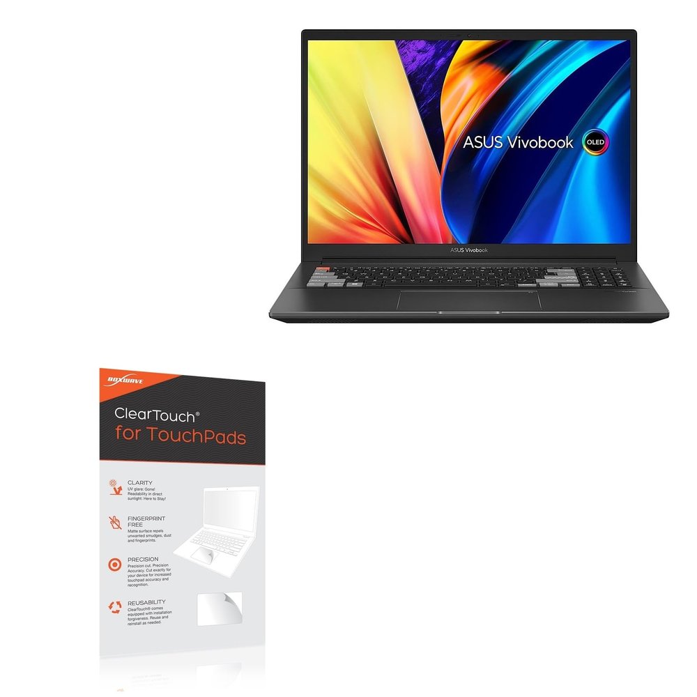 BoxWave Touchpad Protector Compatible with ASUS VivoBook Pro 16X (M7600) - ClearTouch for Touchpad (2-Pack), Pad Protector Shield Cover Film Skin