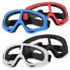 YSCare 4 Pack Protective Goggles, Safety Glasses with Clear Lens and Adjustable Strap, Protective Eyewear Compatible with Nerf Guns for Game Battle Christmas Gift (4 colors) view 1