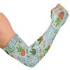 Cute Growing Flowers Women's Gardening Arm Sleeves Plants Greenhouse Spring Men's Compression Arm Sleeves Cooling Sun Sleeves for Cycling view 2