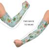 Cute Growing Flowers Women's Gardening Arm Sleeves Plants Greenhouse Spring Men's Compression Arm Sleeves Cooling Sun Sleeves for Cycling view 4