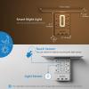 Socket Outlet Shelf,Wall Outlet Extender Surge Protector with Nightlight,6 Outlets with 3 USB Ports(1 USB C) Plug Expander Charger Shelf with Storage for Home,Dorm view 3
