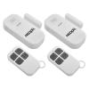 Door Alarms for Kids Safety, 2 Pack 130dB Window Sensor Pool Alarms When Opened for Home Security, 2-in-1 Alarm & Chime, 5-Level Volume Control, Door Chimes When Door Opens with Remote view 1