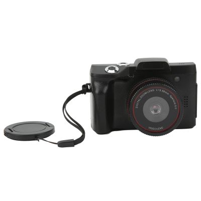 Cryfokt Digital Camera, 16MP Video Camera Camcorder, 1080P 180 Degree Flip Screen Compact Video Camera for Travel, Digital Camera, 16X Digital Zoom Vlogging Camera for Recording Daily Life