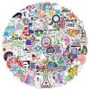 100 PCS Laboratory Science Stickers, Funny Science Experiment Sticker Decals for Kids Teens Students Teachers, Physics, Biology, Chemistry Waterproof Stickers for Water Bottle Laptop scrapbook journal view 1