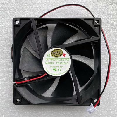 for TD9025LS DC12V 0.16A 9CM 9025 2-Wire Silent Cooling Fan