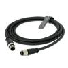 AConnect M12 5 Pin Male A-Code to 5 Pin Female A-Code Industrial Shielded Cable Aviation Sensor Connector for Device Network, Fieldbus Module 10M/32.8Ft view 1