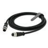AConnect M12 5 Pin Male A-Code to 5 Pin Female A-Code Industrial Shielded Cable Aviation Sensor Connector for Device Network, Fieldbus Module 10M/32.8Ft view 2