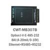 CWT-MB307B 8AI 4-20mA/0-5V/0-10V Analog Input to RS485 RS232 Ethernet Modbus Rtu Io Acquisition Module view 2