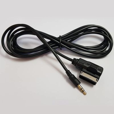 Bojer AMI MDI MMI to AUX 3.5 Cable Audio Music Interface Adapter MP3 Jack Compatible with Audi A3 A4 A5 A6 A8 Q5 Q7 R8 TT VW Jetta Passat GTI GLI CC Tiguan Touareg EOS Golf Mk6 etc 6.6ft