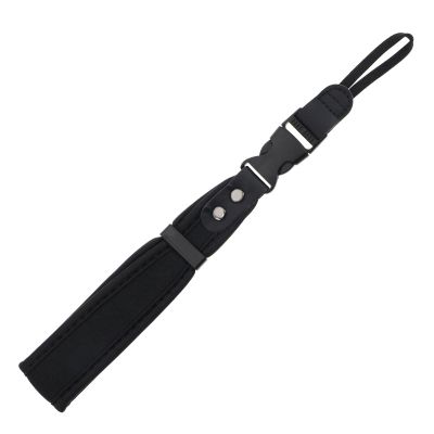 eMagTech Camera Wrist Strap Soft Neoprene Wrist Lanyard with Quick-Release Buckle for Most DSLRs Non Mirror Cameras Point Cameras Binoculars 29.5cm Black