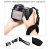 eMagTech Camera Wrist Strap Soft Neoprene Wrist Lanyard with Quick-Release Buckle for Most DSLRs Non Mirror Cameras Point Cameras Binoculars 29.5cm Black view 3