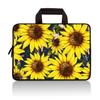 14 15 15.4 15.6 inch Laptop Handle Bag Computer Protect Case Pouch Holder Notebook Sleeve Neoprene Cover Soft Carring Travel Case for Dell Lenovo Toshiba HP Chromebook ASUS Acer(Sunflower) view 1