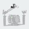 BF BAFANG 24mm Adjustable Diving Flashlight Mount Clamp Lighting System Bracket Connector to Arm Torch Holder Clip Accessory for Underwater Photography (DH-3) view 2