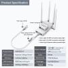 Vonets VAR1200-H High Performance Repeater 1200Mbps Dual Band 2.4G 5G Compact Design Ideal for Long Distance HD Video Streaming Easy Setup Repeater for Enhanced WiFi Coverage and Connectivity view 2