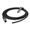 AConnect M12 A Code 5 Pin Male Straight Connector Aviation Socket Electrical Cable for Industrial Camera 3M/9.84Ft view 1