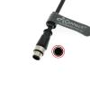 AConnect M12 A Code 5 Pin Male Straight Connector Aviation Socket Electrical Cable for Industrial Camera 3M/9.84Ft view 3