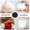 NUOBESTY 20Pcs Piggy Bank Stopper Replacement Black Rubber Saving Box Plug Rubber Round Plug view 3