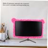 KOMBIUDA 2pcs Lovely Cat Ear Elastic Monitor Cover Dust Protector for Screens Cute Design for Girls Easy to and Prevents Dust Fits Lcd Led Displays view 4