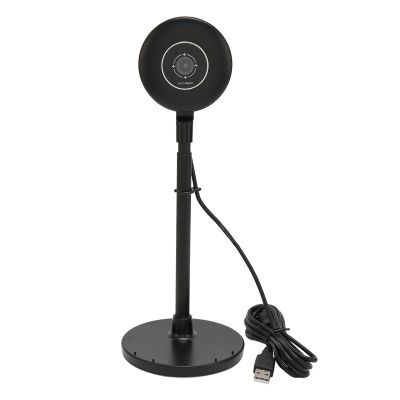 1080P Webcam, Adjustable USB HD Laptop Webcam for Computers, Webcam with Telescopic Pole Adopts Cmos High Sensitivity Chip, Plug and Play, for Online Video Calling Conferencing