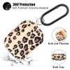 AGAOSH for Airpods Pro 2nd Generation Case Cover with Keychain,Cute Khaki Leopard Print Soft Silicone Skin Protective Accessories for New Apple Airpods Pro 2 Charging Case[Front LED Visible] view 4