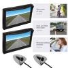 5 in TFT LCD Backup Camera System Kit,DC12V24V Horizontal 87 Vertical 62 IP67 Waterproof Side View Monitor for Car Bus Truck view 3