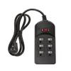 Cable Central LLC (10 Pack) 4Ft 6 Outlet Surge Protector with ENI/RFI Filter 750J120V 15A - 4 Feet view 1