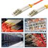 Cable Central LLC (20 Pack) 6m LC/UPC-LC/UPC OM1 Multimode Duplex OFNR 2.0mmFiber Optic Patch Cable - 19.6 Feet view 2