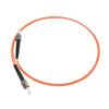 Cable Central LLC (10 Pack 2m ST/UPC-ST/UPC OM1 Multimode Simplex Fiber Optic Patch Cable - 6.5 Feet view 4