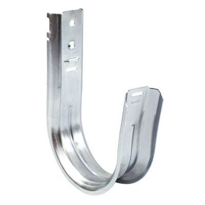 Cable Central LLC (10 Pack) Universal 4" Wall Mount J-Hook Cable Support Wire Management System (Set of 25)