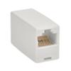 Cable Central LLC (10 Pack) RJ45 Modular Inline Coupler Straight, White view 1