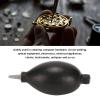 ZJchao Mini Squeeze Ball Pump, Air Duster Bulb Blower Black Small Soft Rubber Large Airflow Multi Purpose Dust Ball Air Blower for Computer Electronics Lens Cleaning view 3