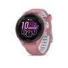 Garmin Forerunner 265S Running Smartwatch, Colorful AMOLED Display, Training Metrics and Recovery Insights, Light Pink and Powder Gray view 1