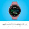 Garmin Forerunner 265S Running Smartwatch, Colorful AMOLED Display, Training Metrics and Recovery Insights, Light Pink and Powder Gray view 3