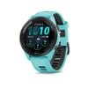 Garmin Forerunner 265 Running Smartwatch, Colorful AMOLED Display, Training Metrics and Recovery Insights, Aqua and Black view 1