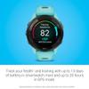 Garmin Forerunner 265 Running Smartwatch, Colorful AMOLED Display, Training Metrics and Recovery Insights, Aqua and Black view 4