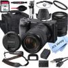 Sony Alpha a6400 Mirrorless Digital Camera with 18-135mm Lens + 32GB Card, Tripod, Case, and More (18pc Bundle) (Renewed) view 1