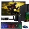 TechMagnet Gaming Desktop PC, Intel i5 6th Gen, Galaxy, 16GB RAM, 240GB SSD, MTG New 27 Inch 75hz Gaming Monitor, RGB Keyboard Mouse, GT 1030, Speaker, Webcam, Windows 11 (Renewed) view 1