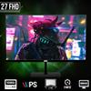 TechMagnet Gaming Desktop PC, Intel i5 6th Gen, Galaxy, 16GB RAM, 240GB SSD, MTG New Dual 27 Inch 75hz Gaming Monitor, RX 550, RGB Keyboard Mouse, Headphone, Webcam, Windows 11 (Renewed) view 3