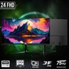TechMagnet Gaming Desktop PC, Intel i5 6th, Galaxy, 16GB RAM, 240GB SSD | 128GB SSD, MTG New Dual 24 Inch Curved Monitor, RGB Keyboard Mouse, GT 1030, Headphone, Webcam, Windows 11 (Renewed) view 3