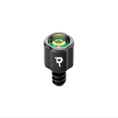 Wooden Camera Bubble Level for Leveling Equipment, with Anti-Twist Locating Pin, and 1/4"-20 Mounting Screw for Attaching to Camera, Cage, Tripod or Rig (Round)