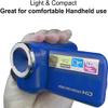 eDealz 16MP Megapixel Compact Digital Camcorder with HD Video and Photos - 16x Zoom, 2.4" Screen, 32GB Card, Memory Case, Reader and USB Cable (Blue Kit) view 2